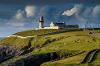 Lighthouse on hill